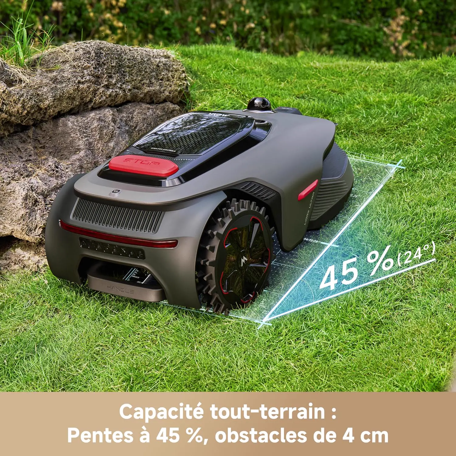 Robot tondeuse 800 m² vue 8