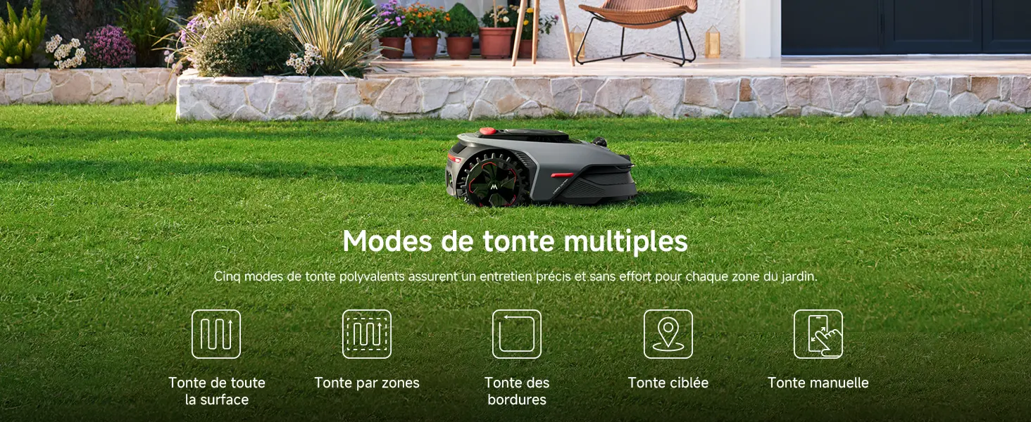 Robot tondeuse 800 m² — contenu détaillé 20