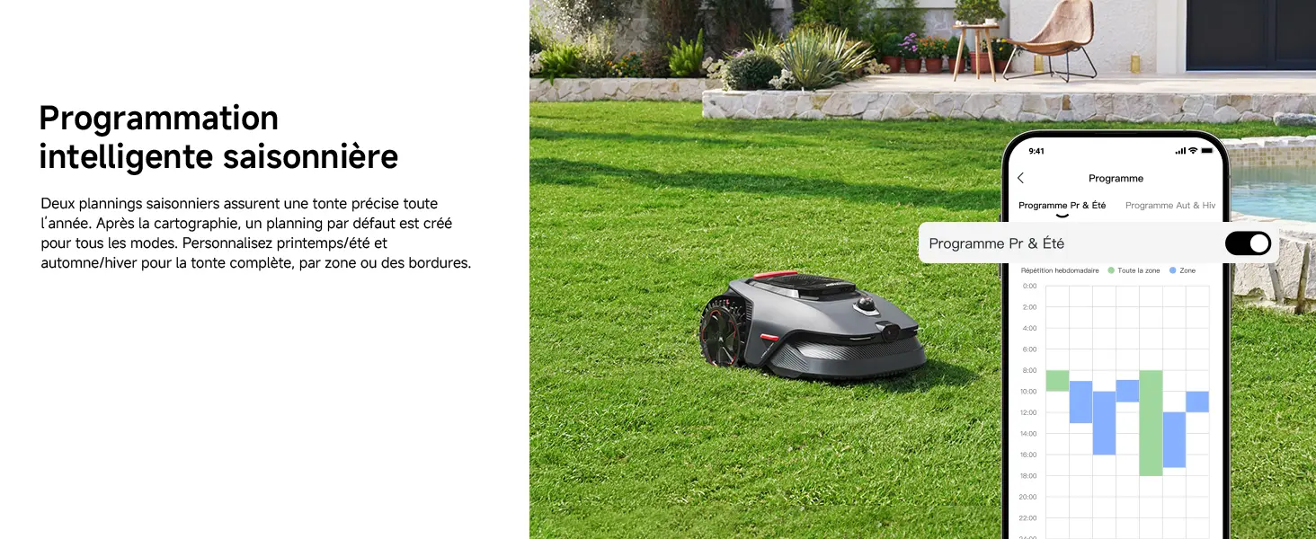 Robot tondeuse 800 m² — contenu détaillé 23