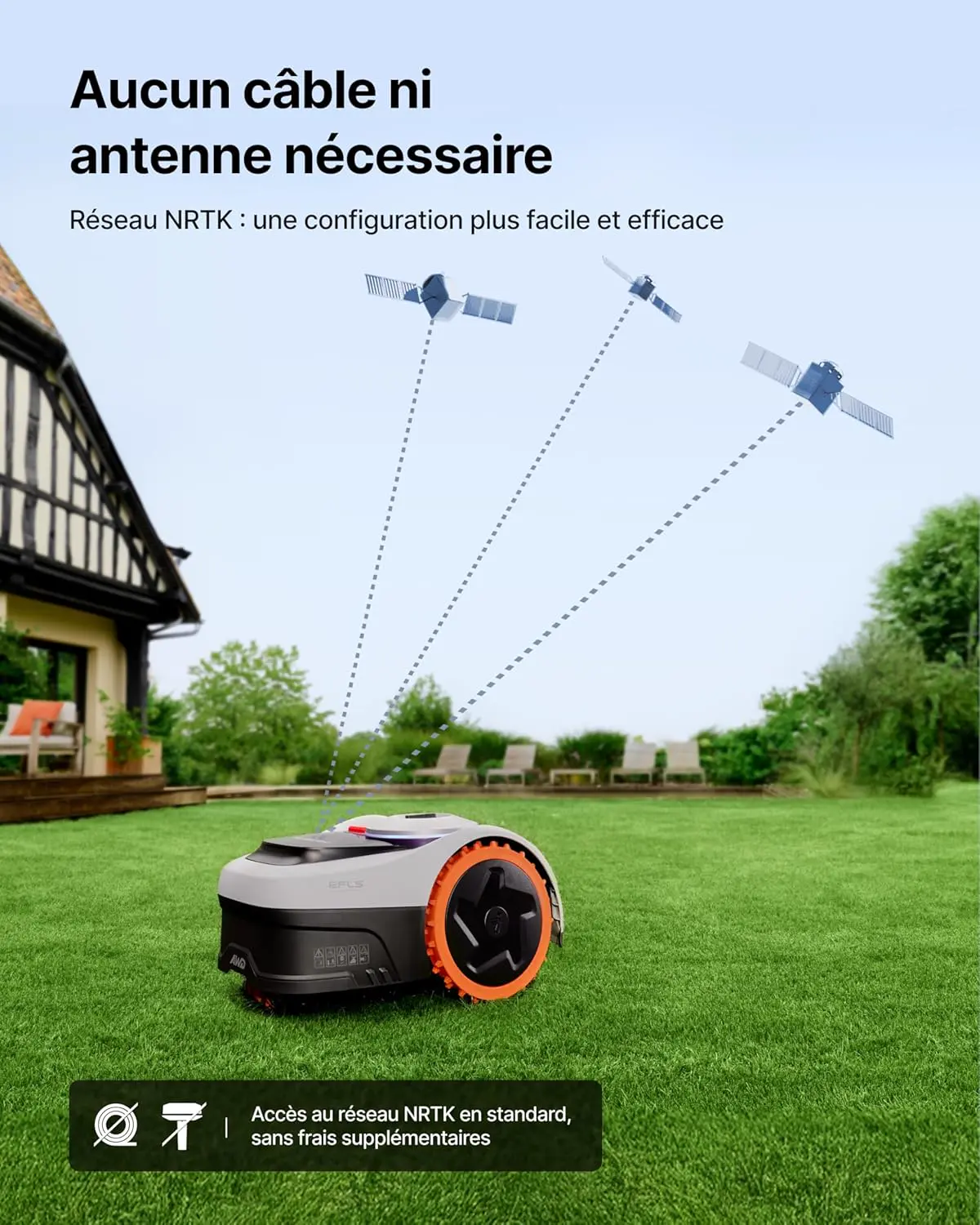 Tondeuse autoportée 500 m² vue 4