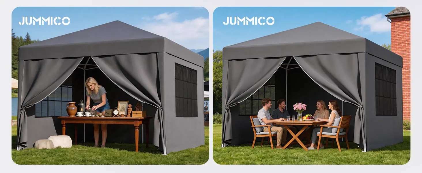Tonnelle en métal gris 3x6 — contenu détaillé 7