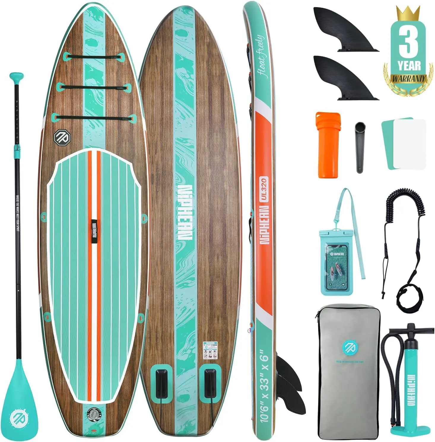 Paddle gonflable Niphean Paddle Gonflable Adulte avec Tous Les… vue 1