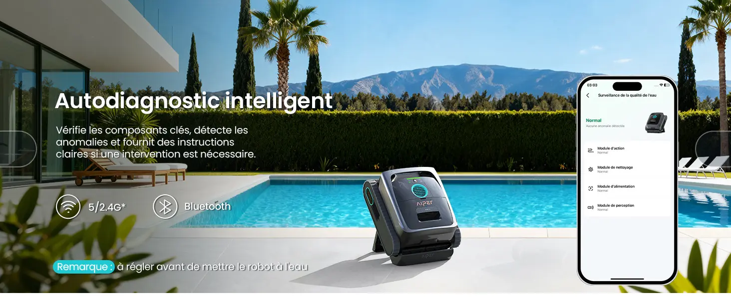 Robot piscine sable 200 m² — contenu détaillé 14