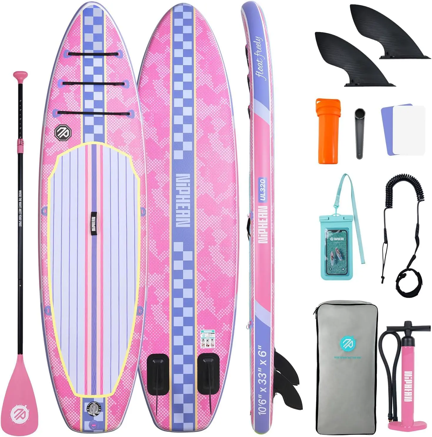 Paddle gonflable Niphean Paddle Gonflable Adulte avec Tous Les… vue 1