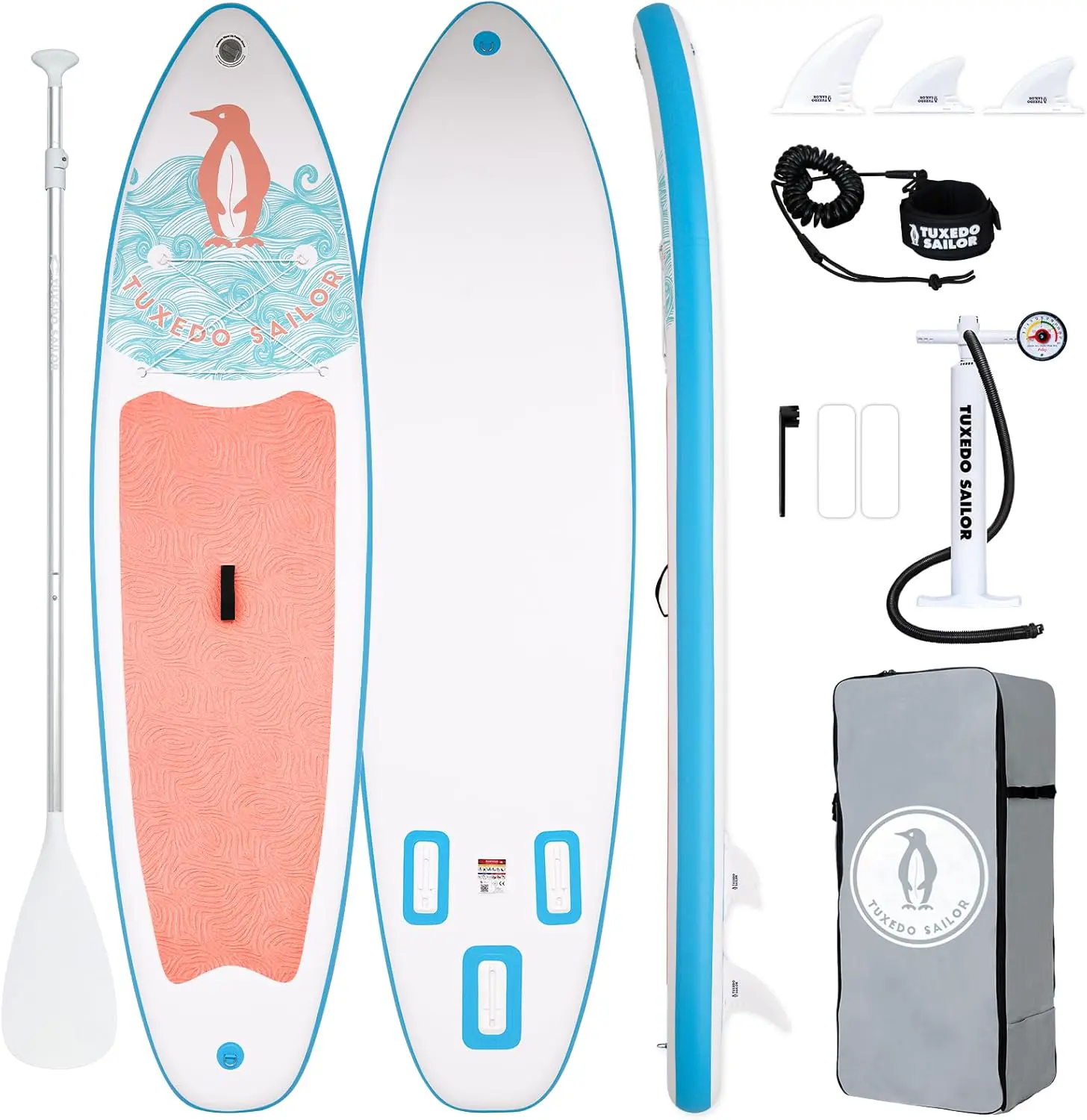 Tuxedo Sailor Paddle Gonflable Adulte