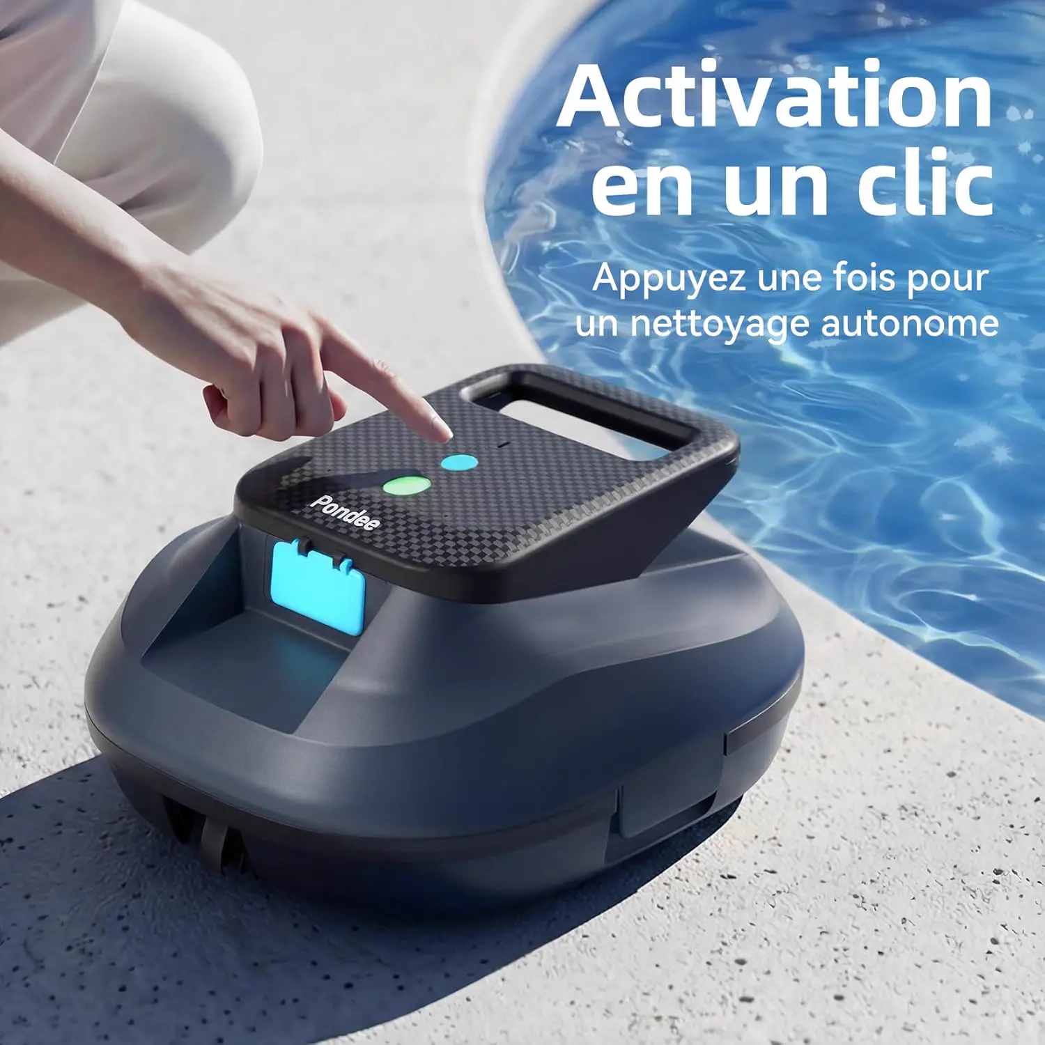 Robot piscine 120 m² vue 7