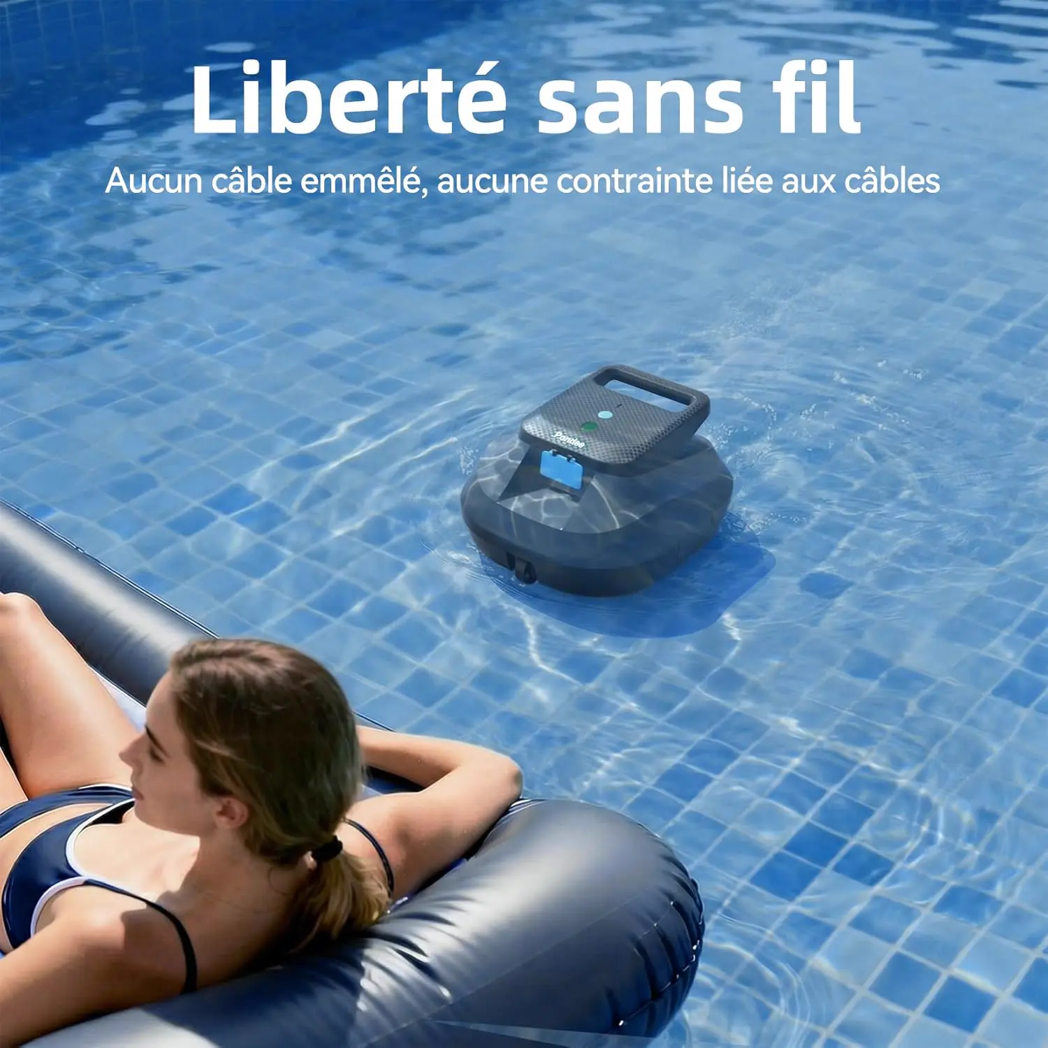 Robot piscine 120 m² vue 8