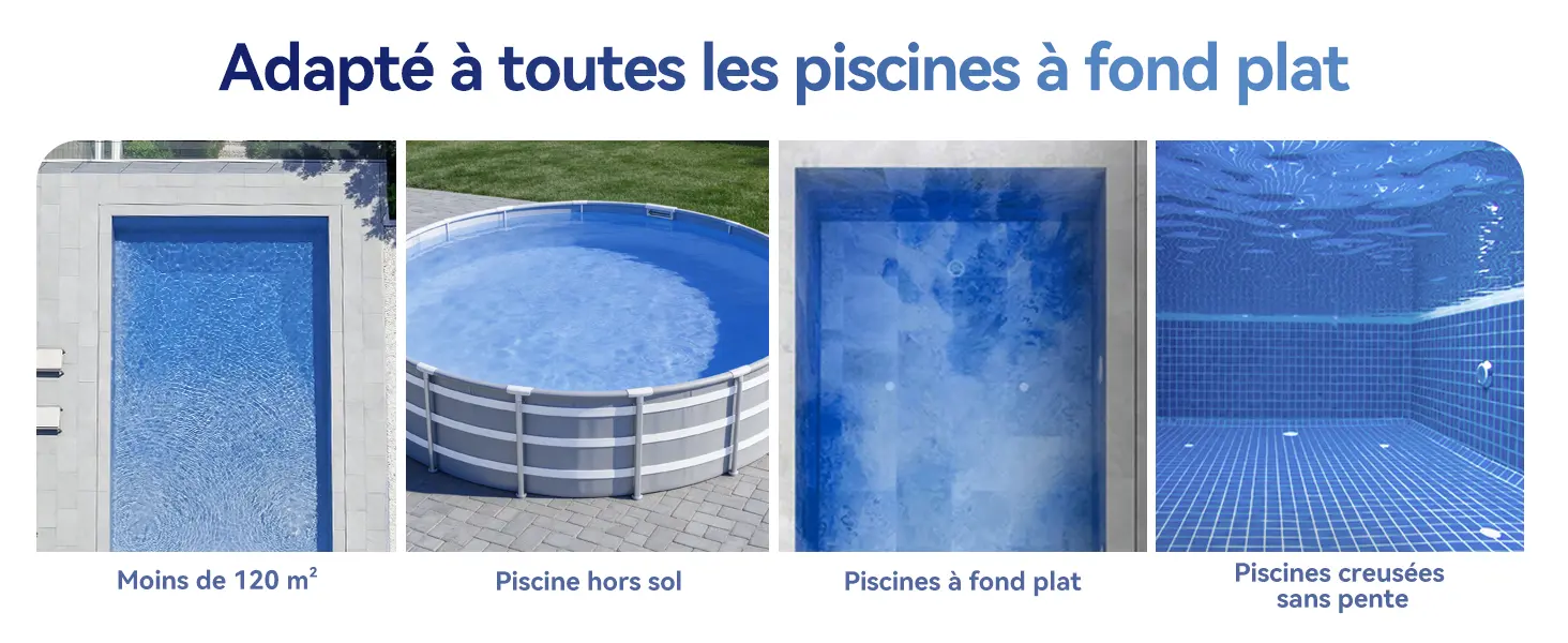 Robot piscine 120 m² — contenu détaillé 9