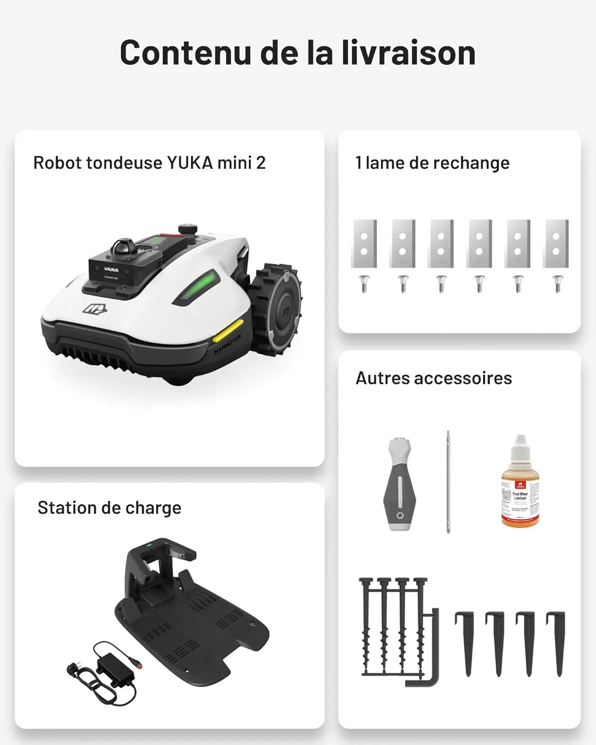 Robot tondeuse 800 m² vue 10