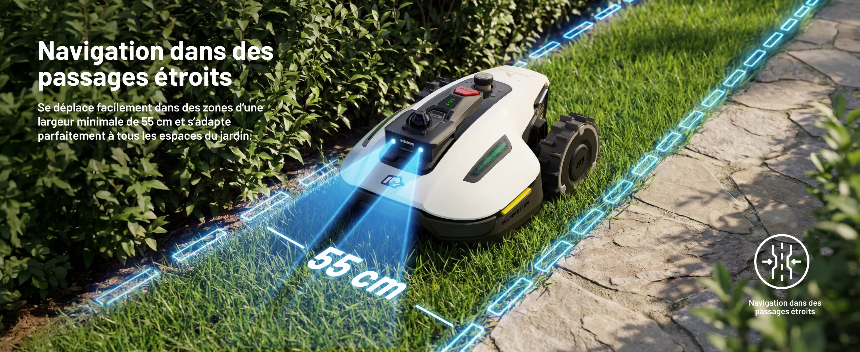 Robot tondeuse 800 m² — contenu détaillé 10