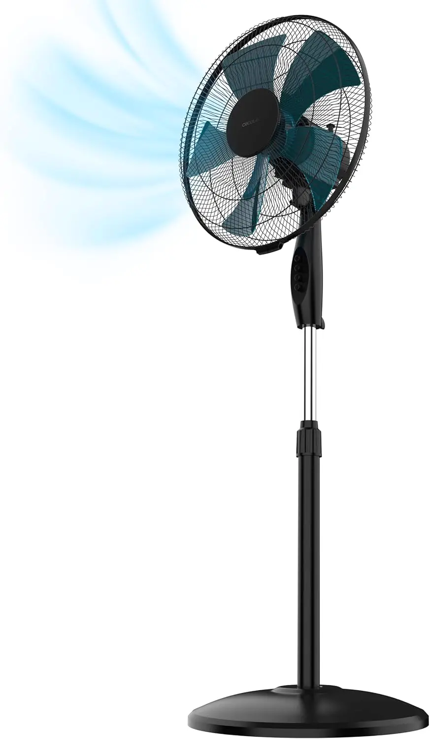 Cecotec Ventilateur sur Pied EnergySilence 515 WindLite Pro Black. 56