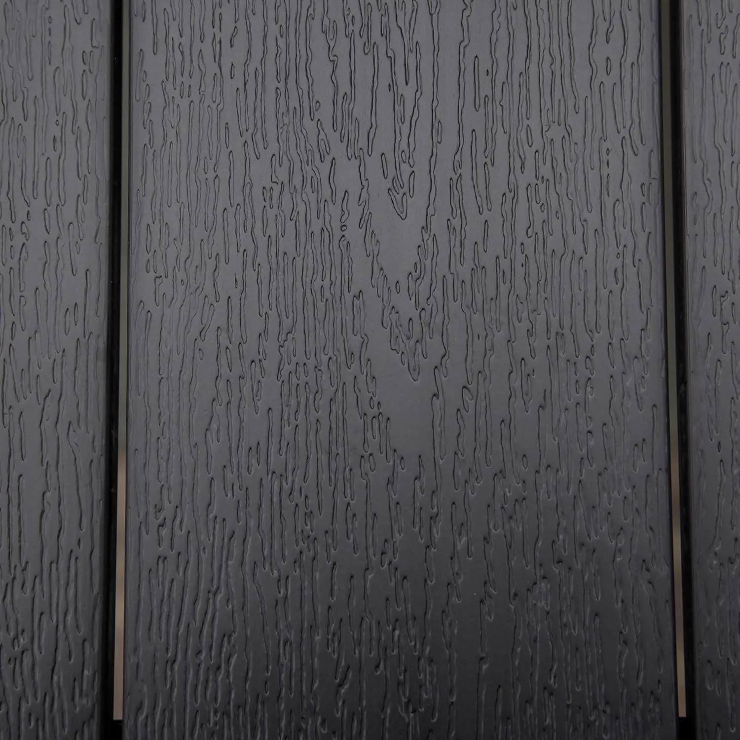 Table de jardin 6 places en aluminium noir 90 x 74 cm vue 8