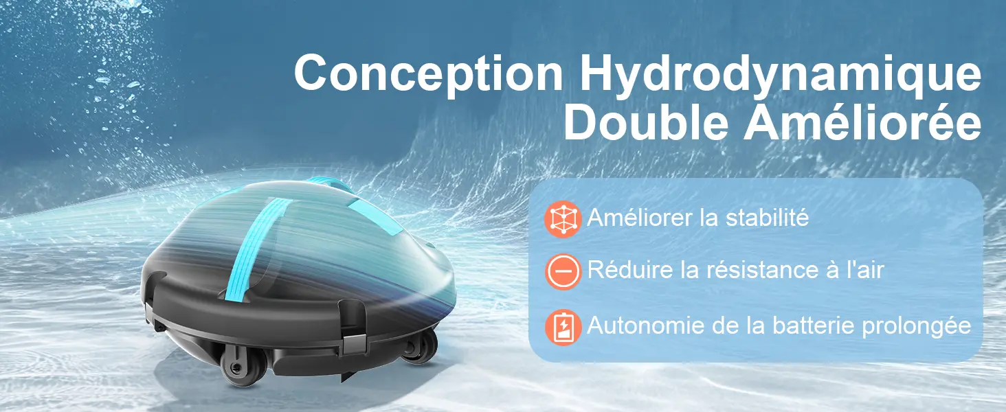 Robot piscine bleu 102 m² — contenu détaillé 3