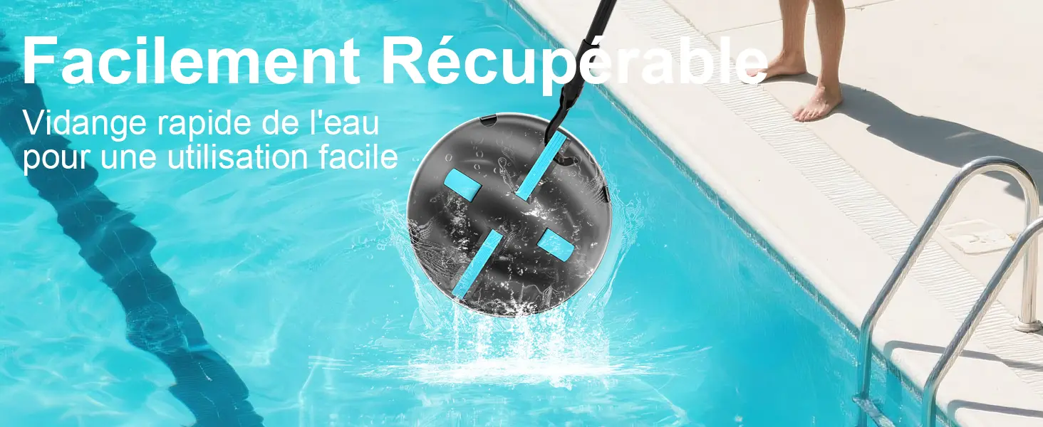 Robot piscine bleu 102 m² — contenu détaillé 9