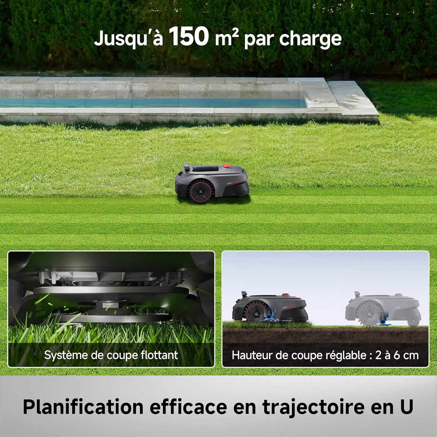 Tondeuse autoportée 600 m² vue 4