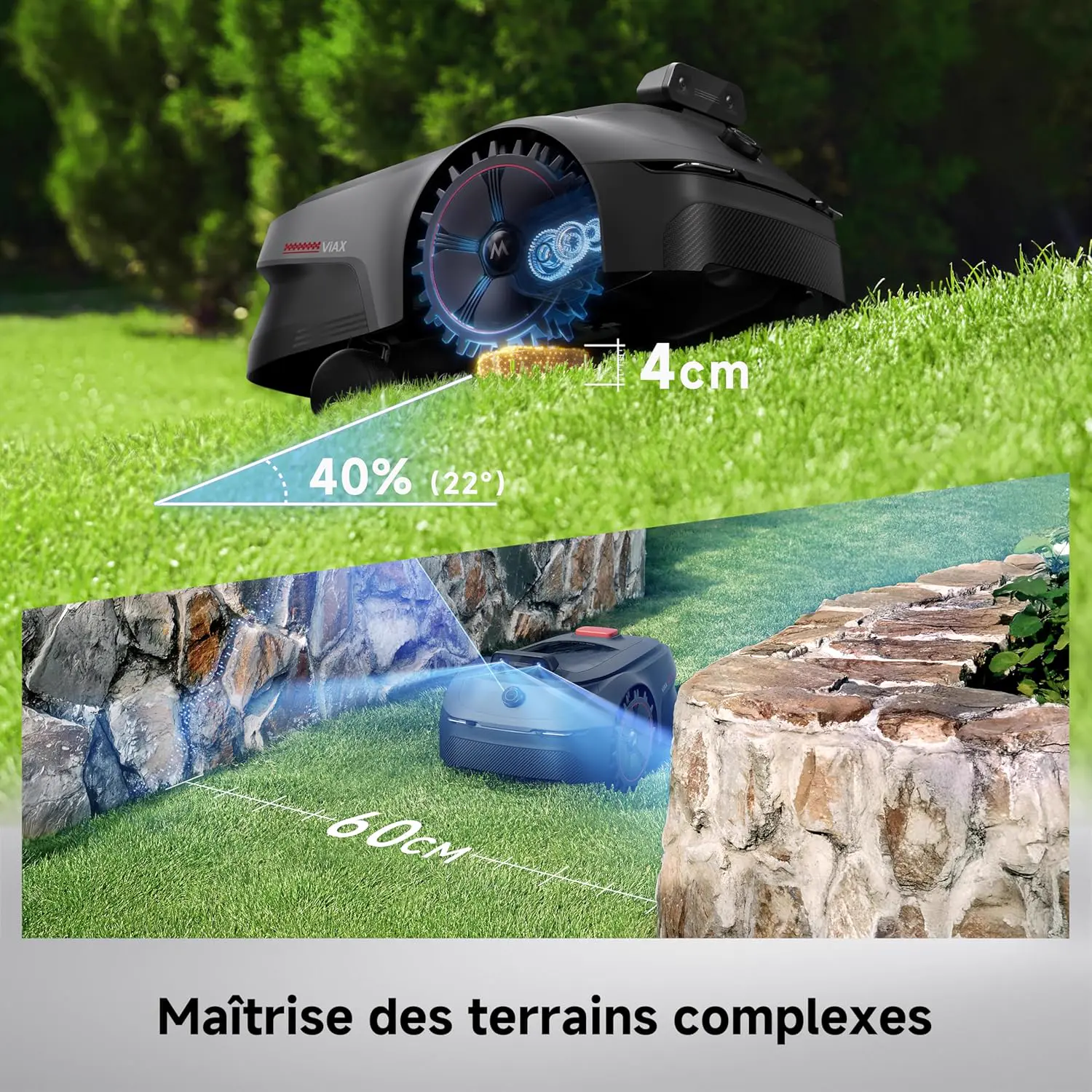 Tondeuse autoportée 600 m² vue 5