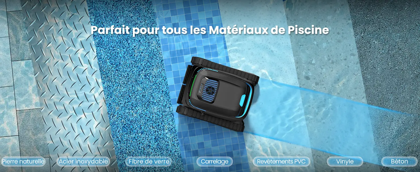 Robot piscine sable 170 m² — contenu détaillé 13