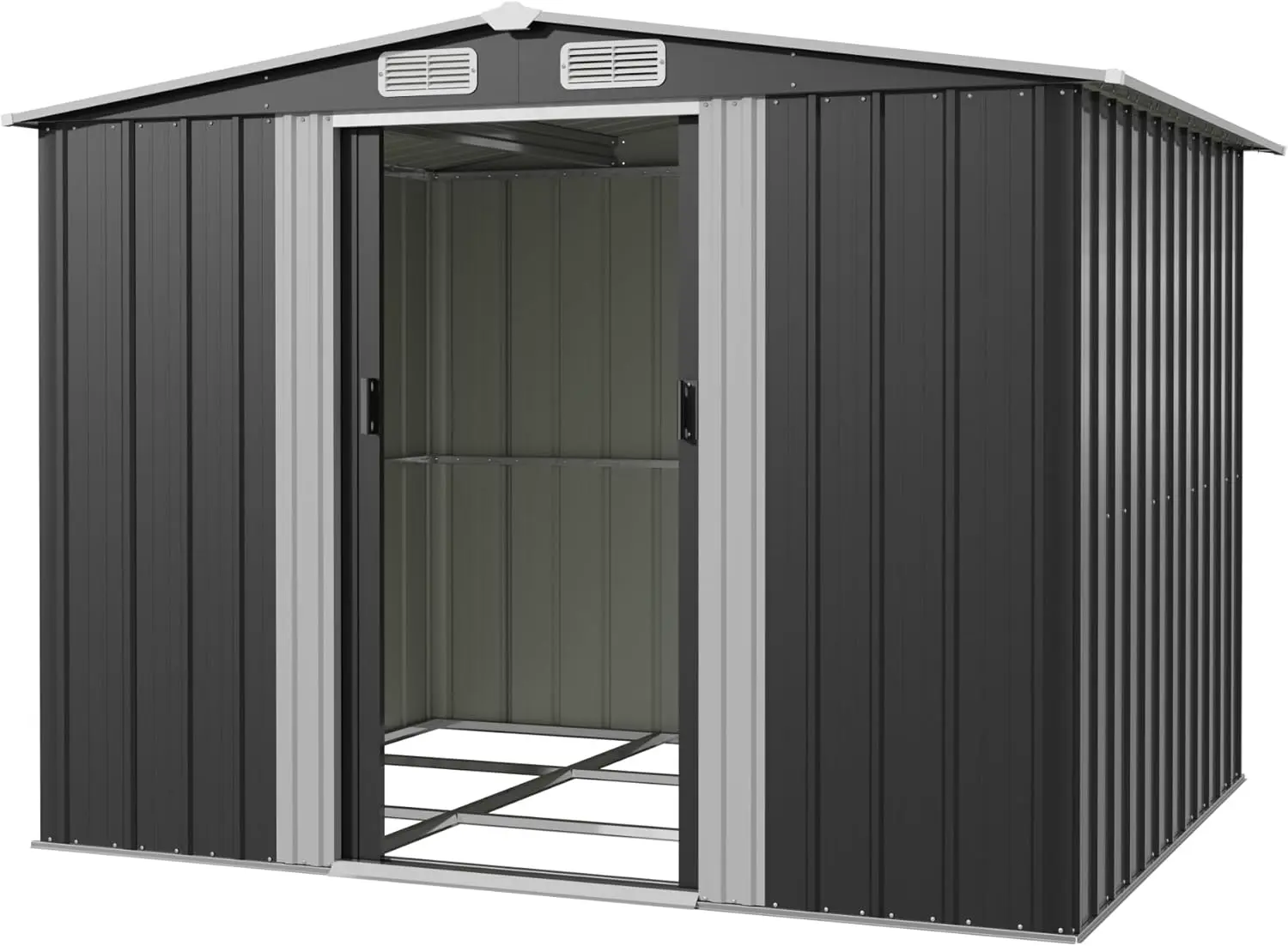 Devoko Abri de Jardin Métallique 8x6ft