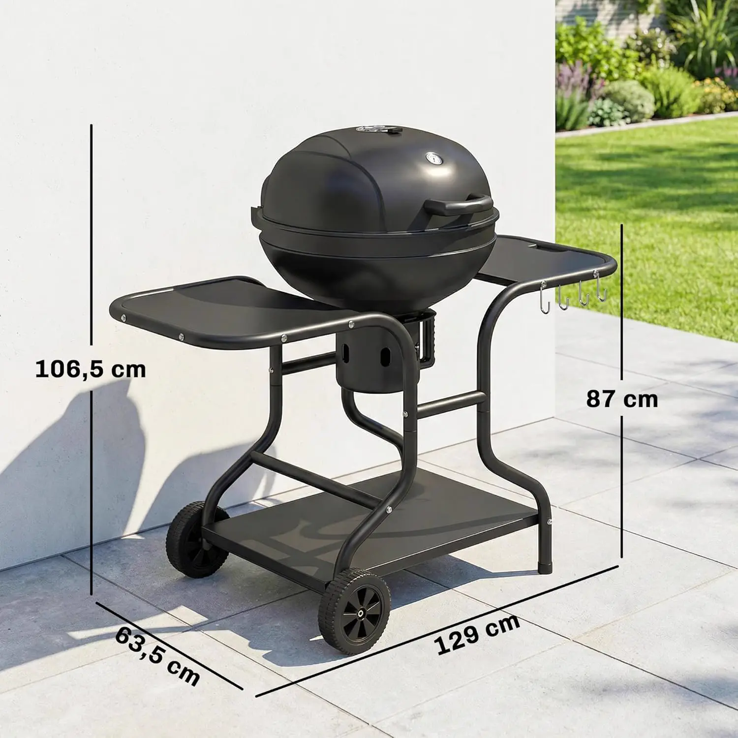Barbecue weber noir 41 x 28,5 cm vue 7