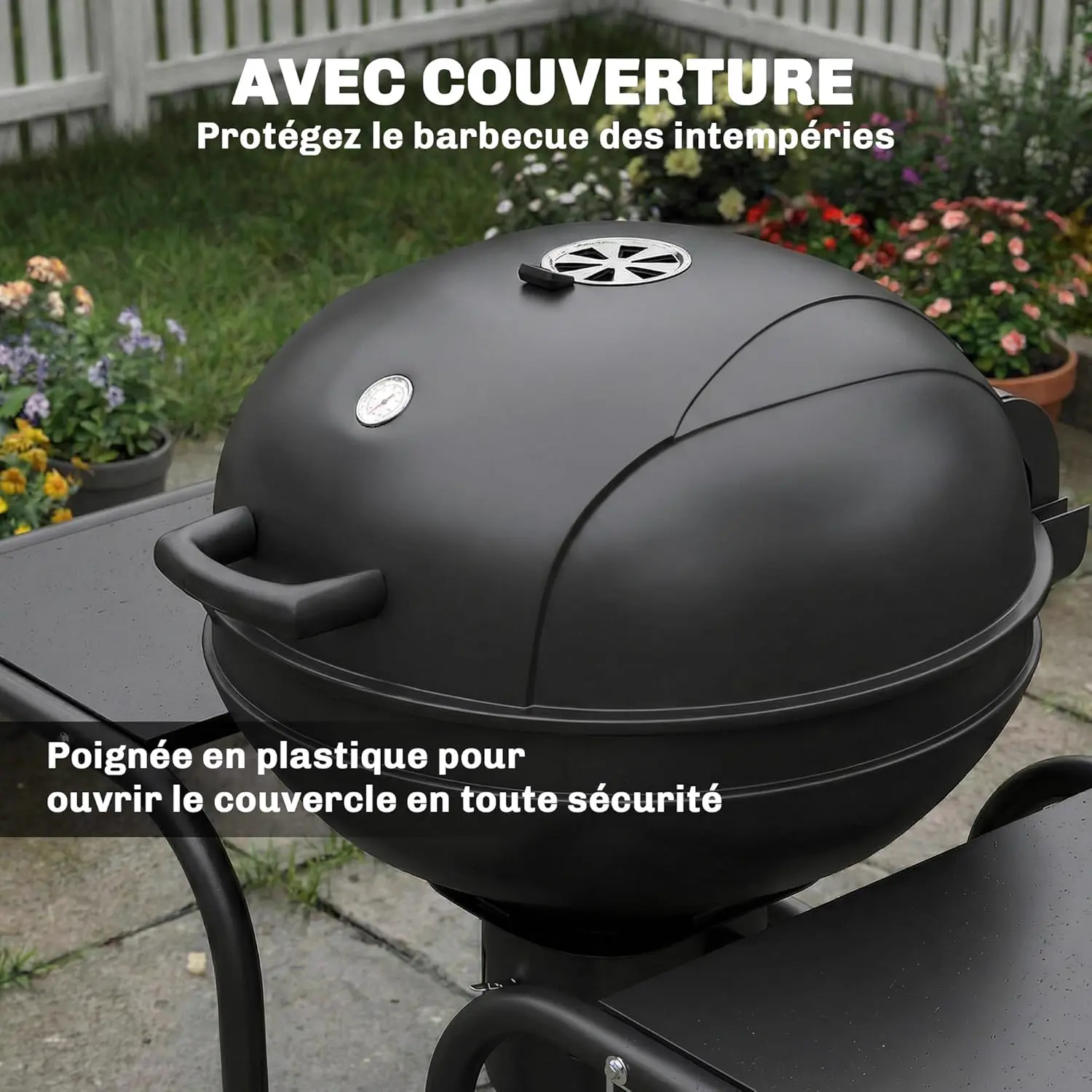 Barbecue weber noir 41 x 28,5 cm vue 9