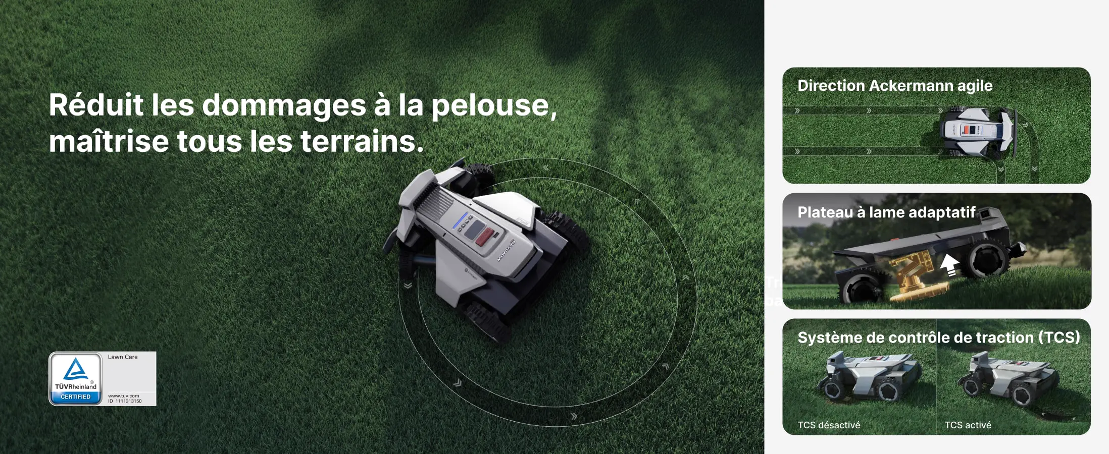 Robot tondeuse gris 000 m² — contenu détaillé 3