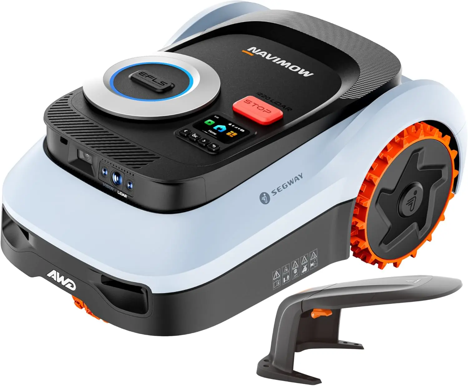 Segway Navimow i220 LiDAR Pro Robot Tondeuse avec Garage M