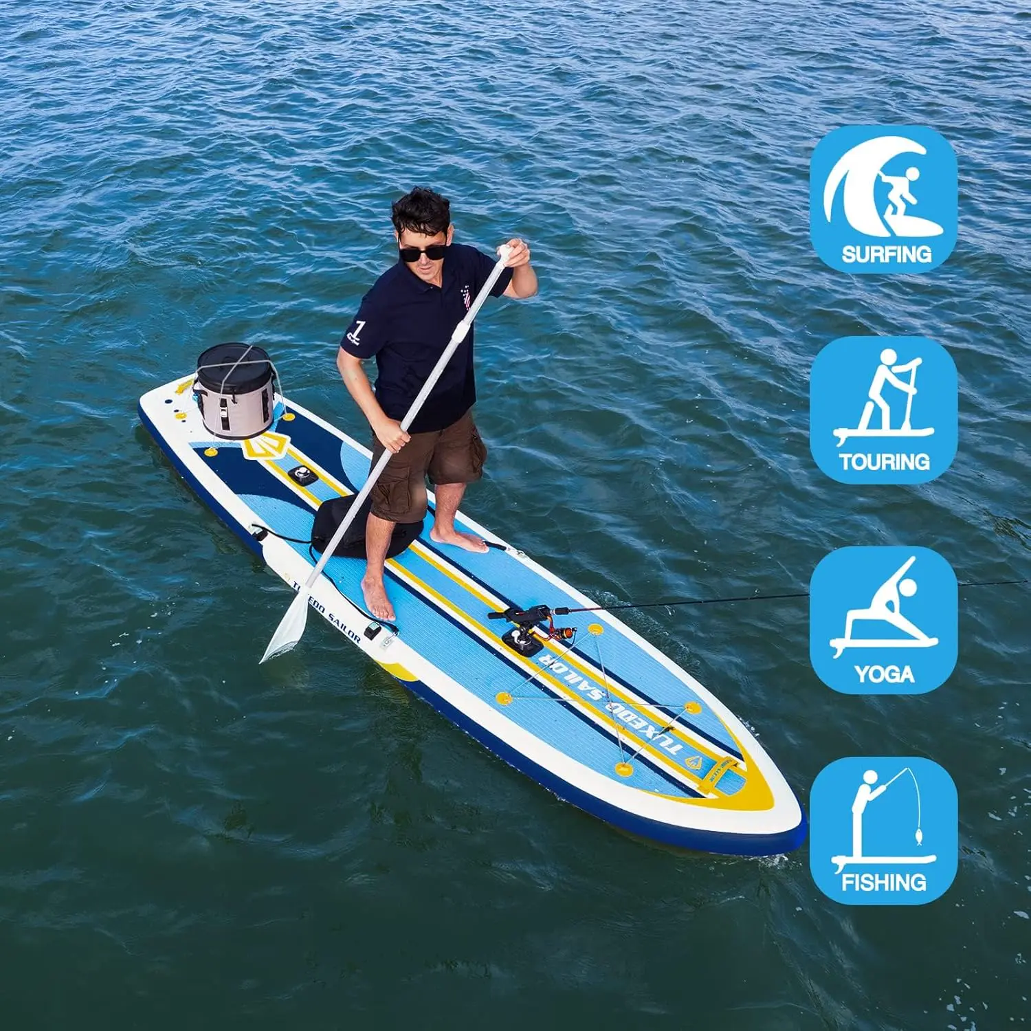 Paddle gonflable Tuxedo Sailor Paddle Gonflable Adulte vue 4