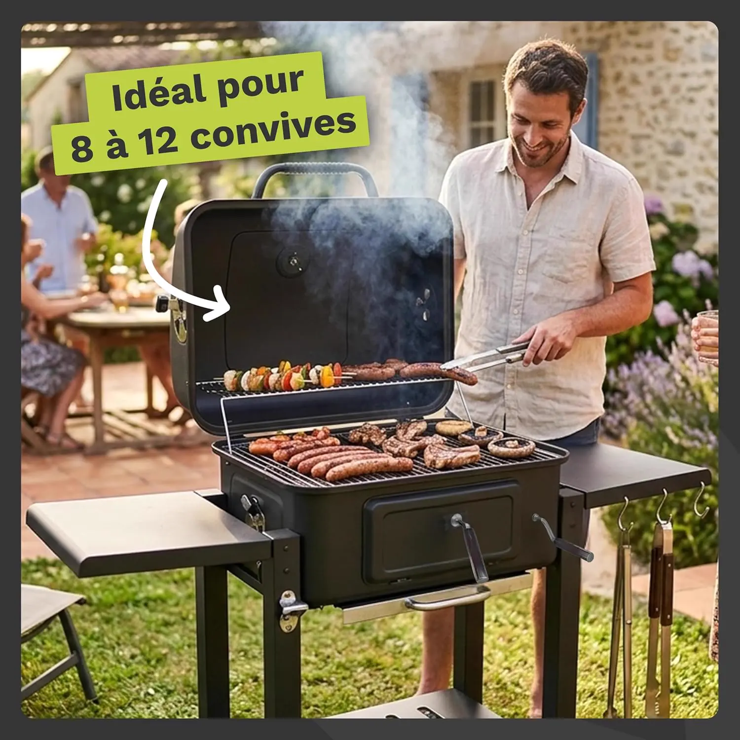 Barbecue weber en acier 54 x 43 cm vue 3