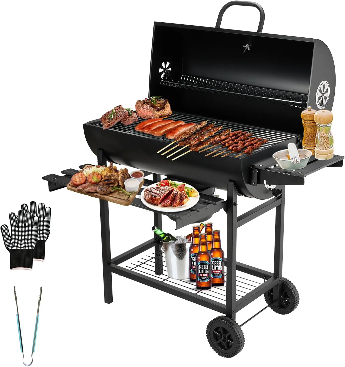 Barbecue weber en métal 50 x 74 vue 8