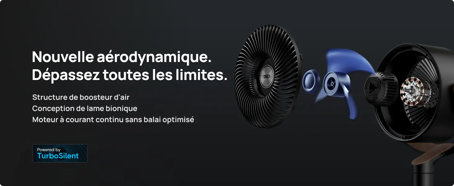 Ventilateur DREO 23dB ventilateur sur pied silencieux — contenu détaillé 2