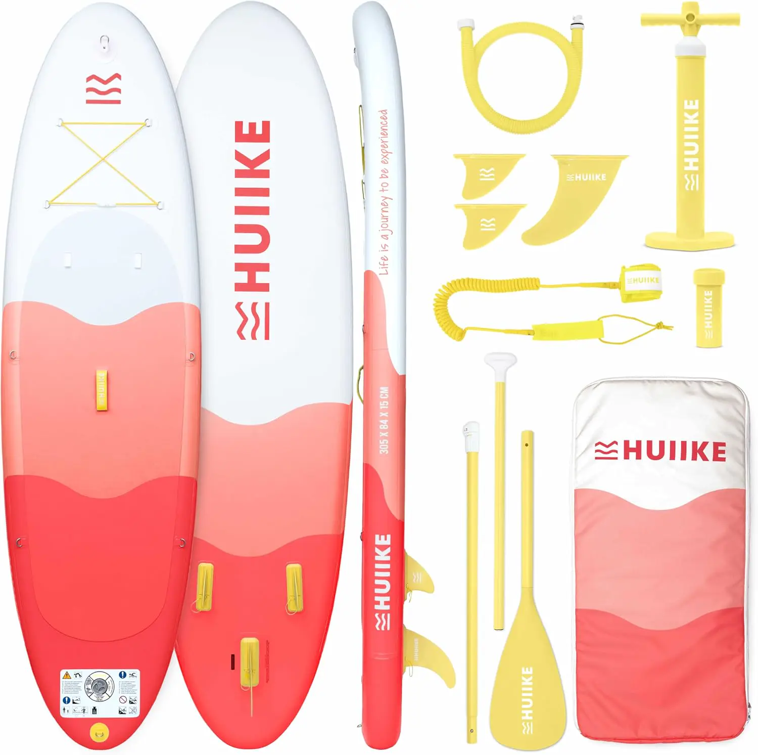 HUIIKE Paddle Gonflable Adulte avec Accessoires Inclus