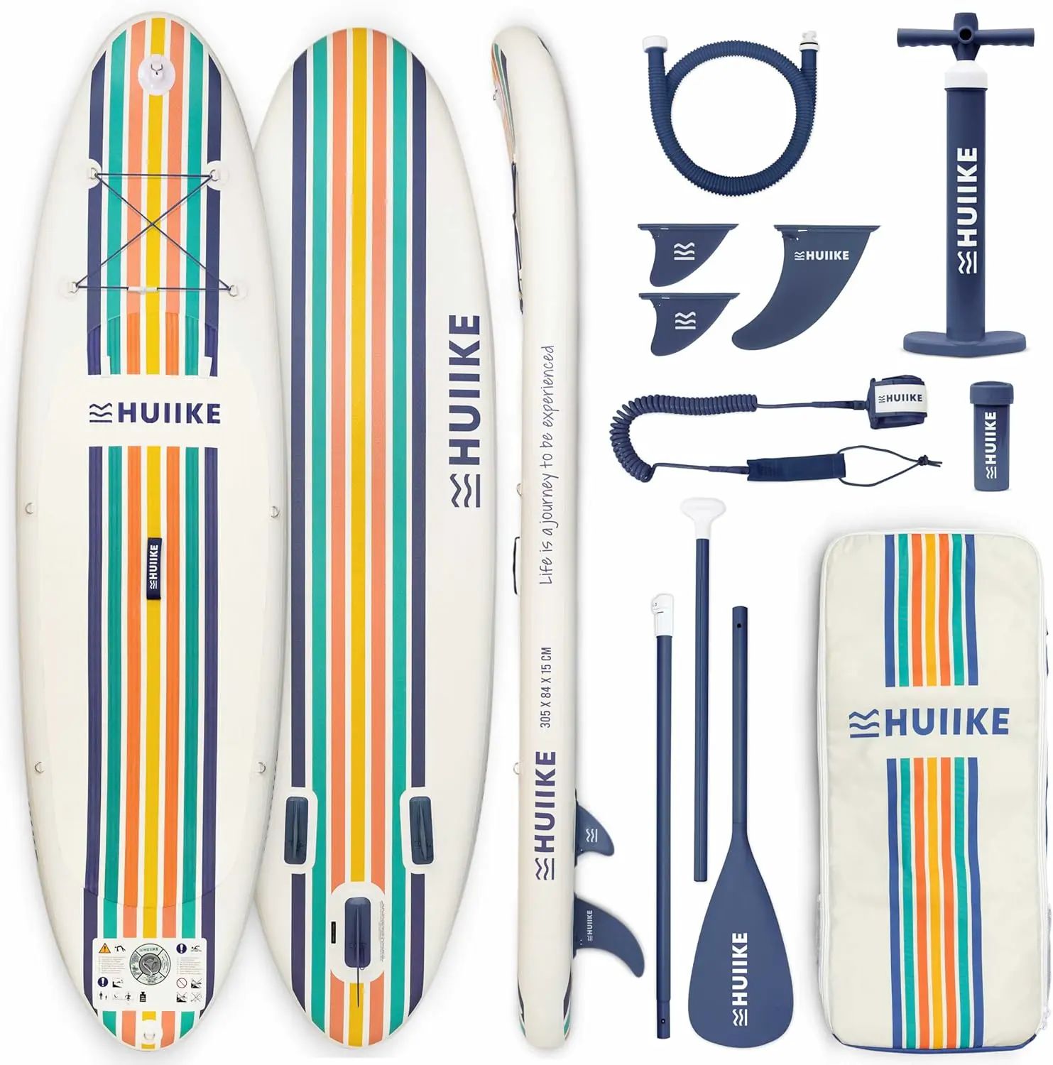 HUIIKE Paddle Gonflable Adulte avec Accessoires Inclus