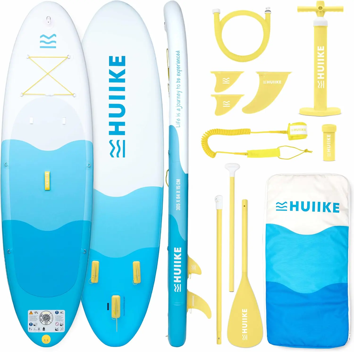 HUIIKE Paddle Gonflable Adulte avec Accessoires Inclus