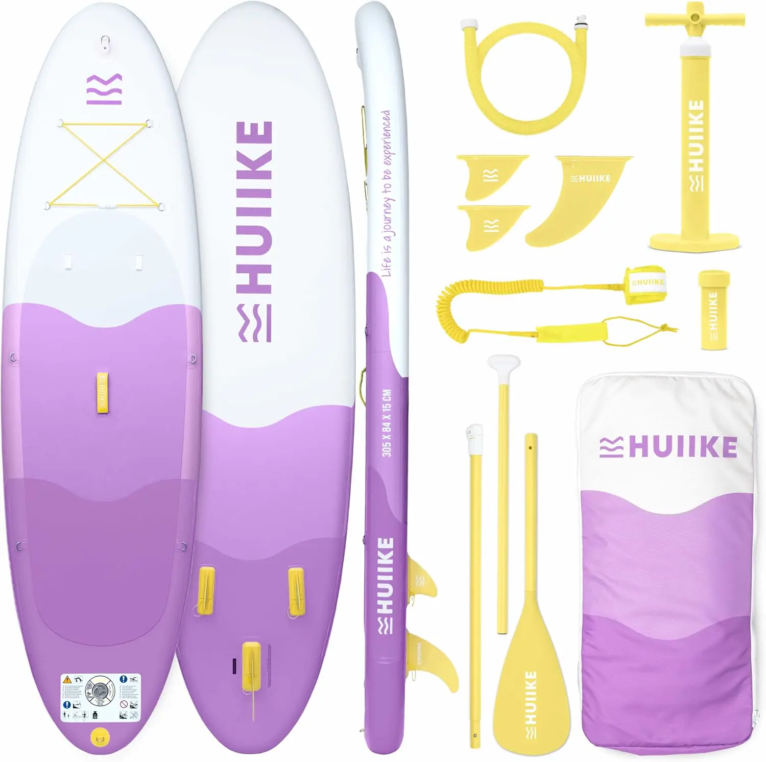 HUIIKE Paddle Gonflable Adulte avec Accessoires Inclus