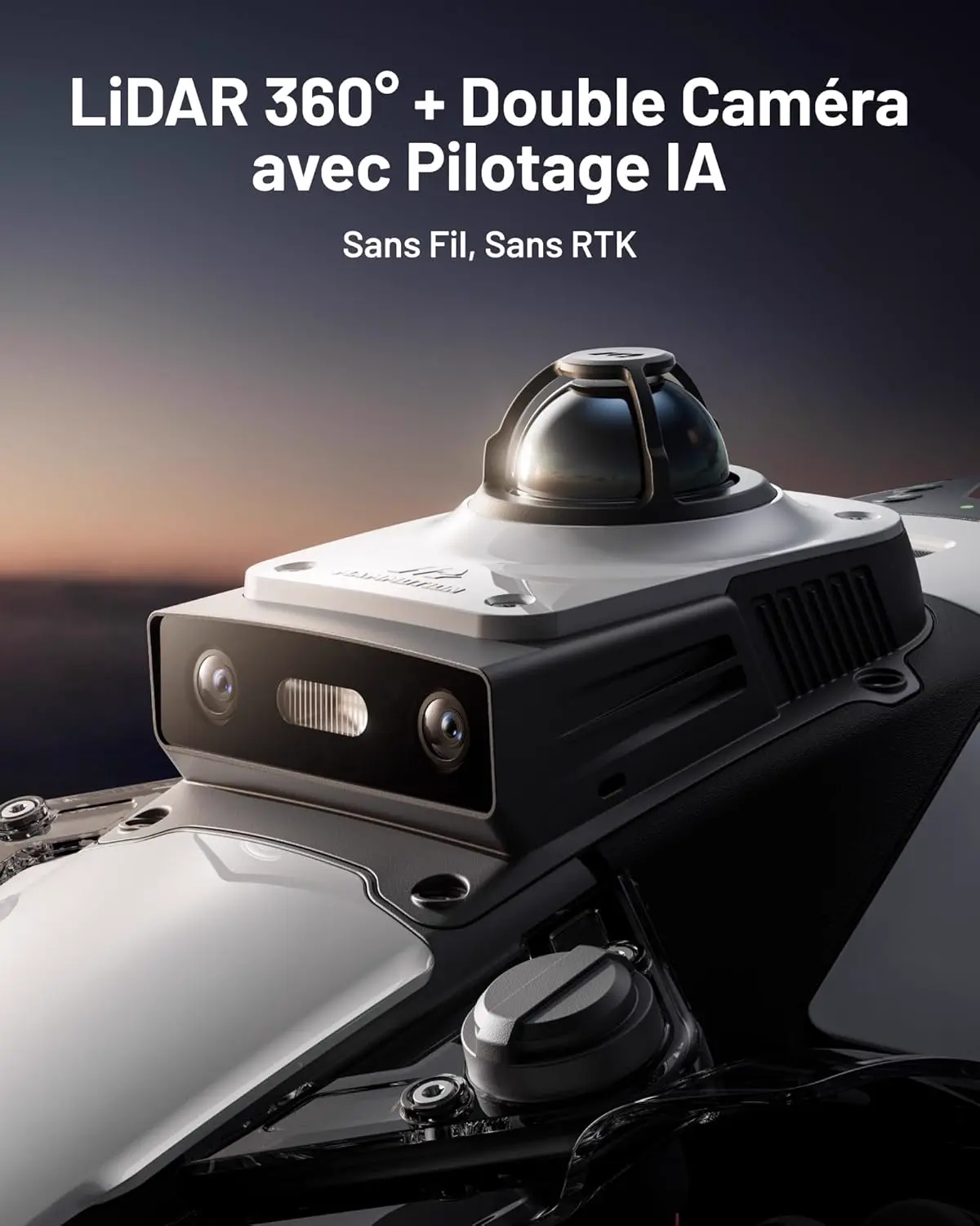 Robot tondeuse 1500 m² vue 2