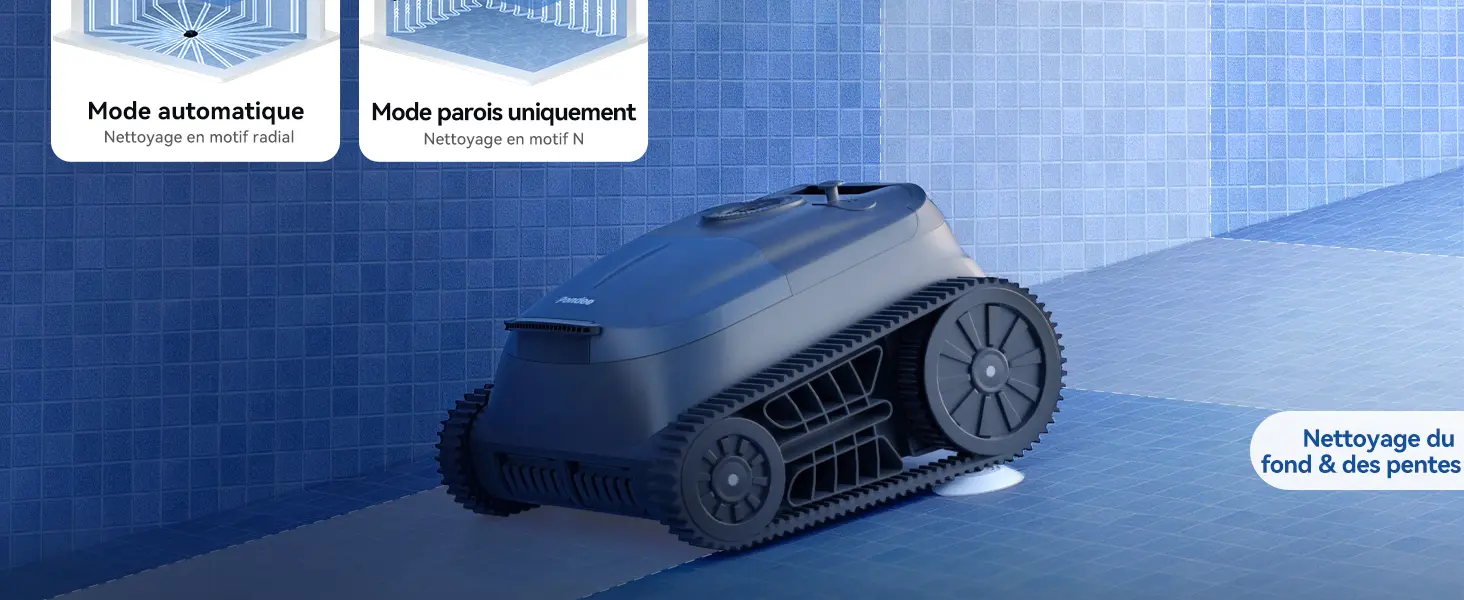Robot piscine sable 300 m² — contenu détaillé 7