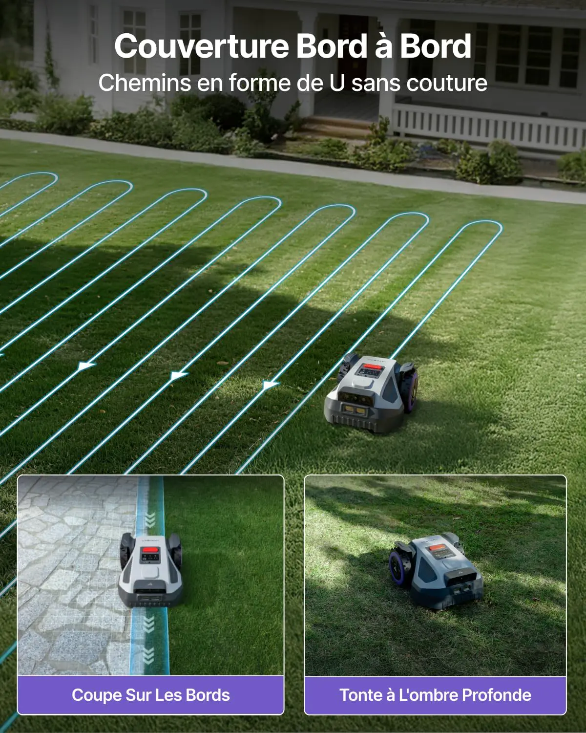 Robot tondeuse 500 m² vue 7