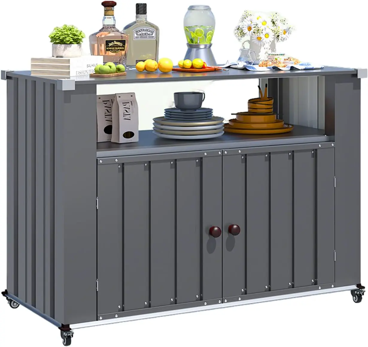 YODOLLA Armoire de Rangement Barbecue Extérieur