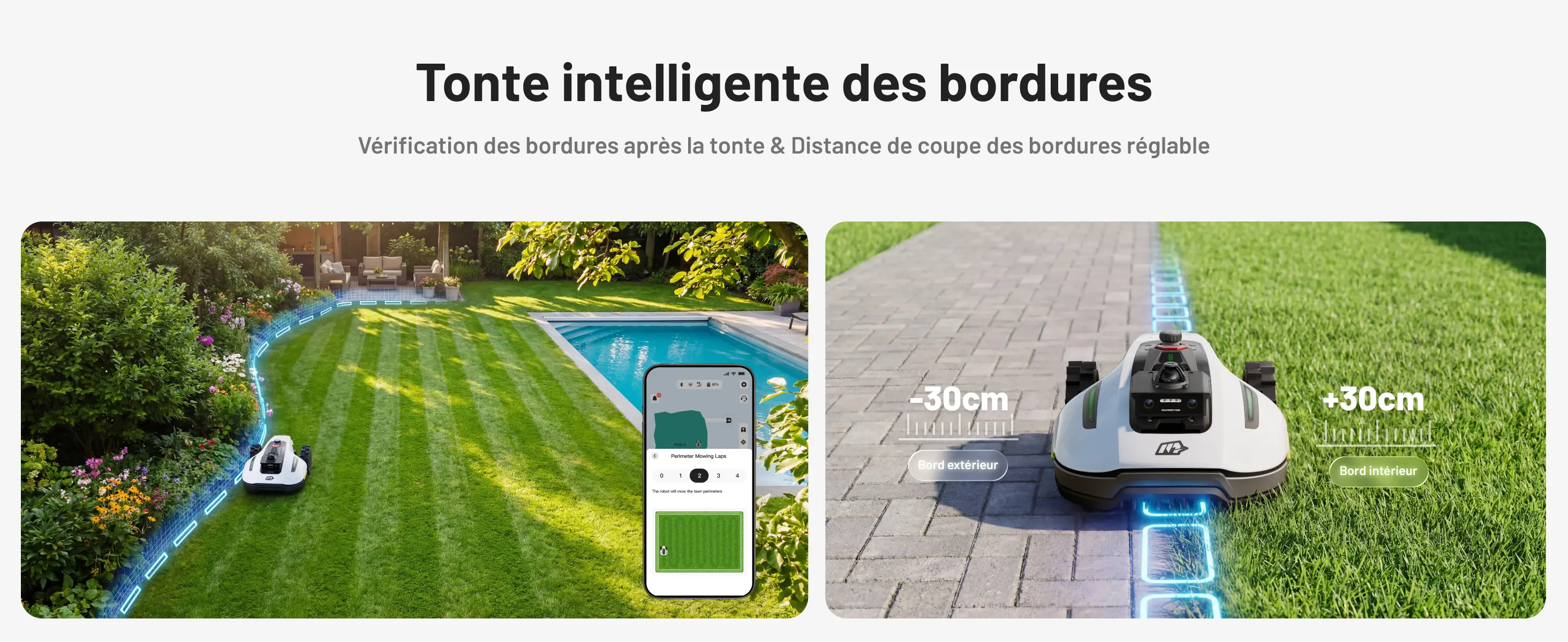 Robot tondeuse MAMMOTION YUKA Mini 2 800 LiDAR Robot Tondeuse — contenu détaillé 7