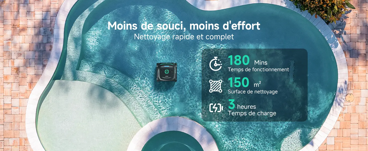 Robot piscine noir 150 m² — contenu détaillé 5