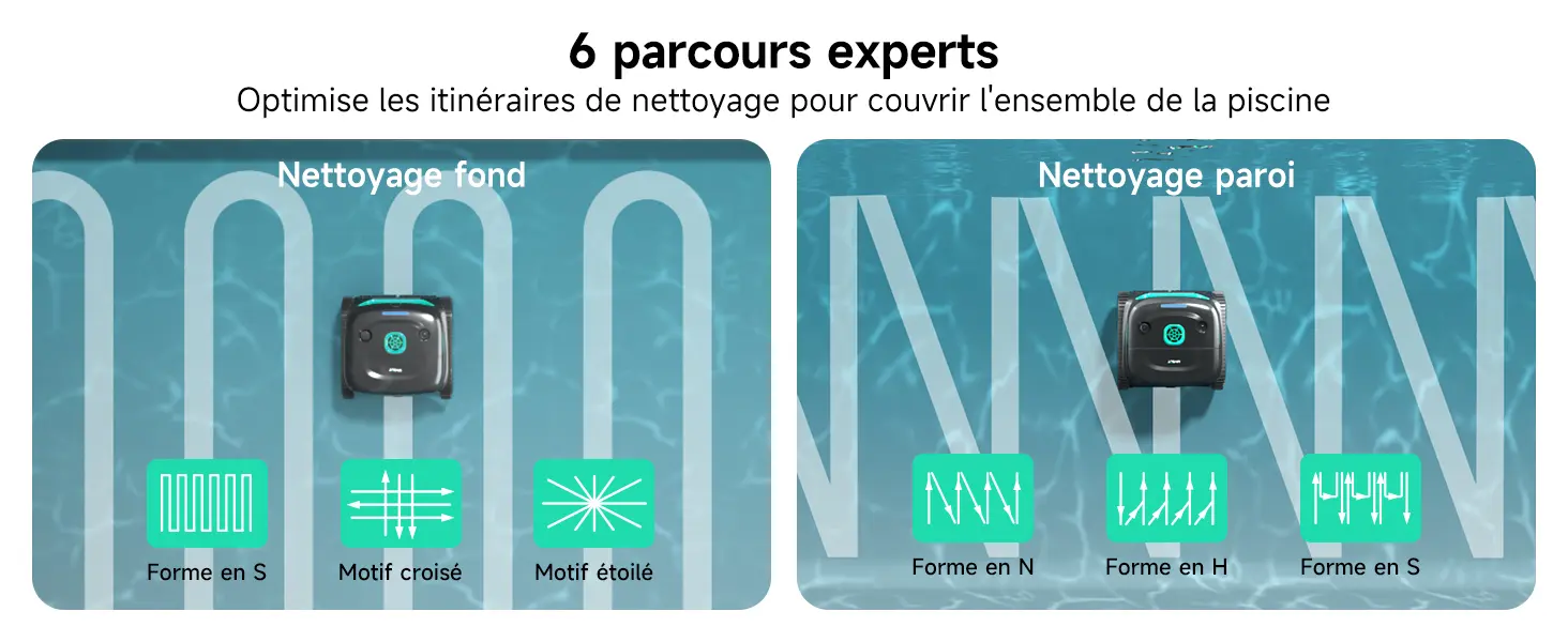 Robot piscine noir 150 m² — contenu détaillé 11