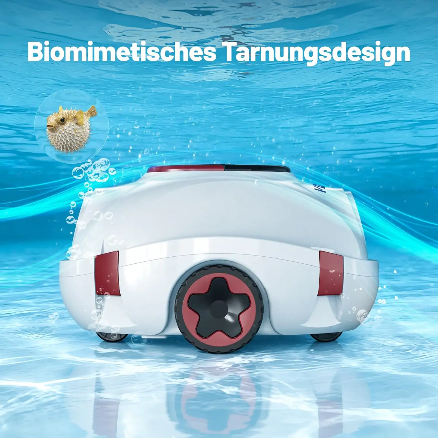 Robot piscine sable 1100 m² vue 8