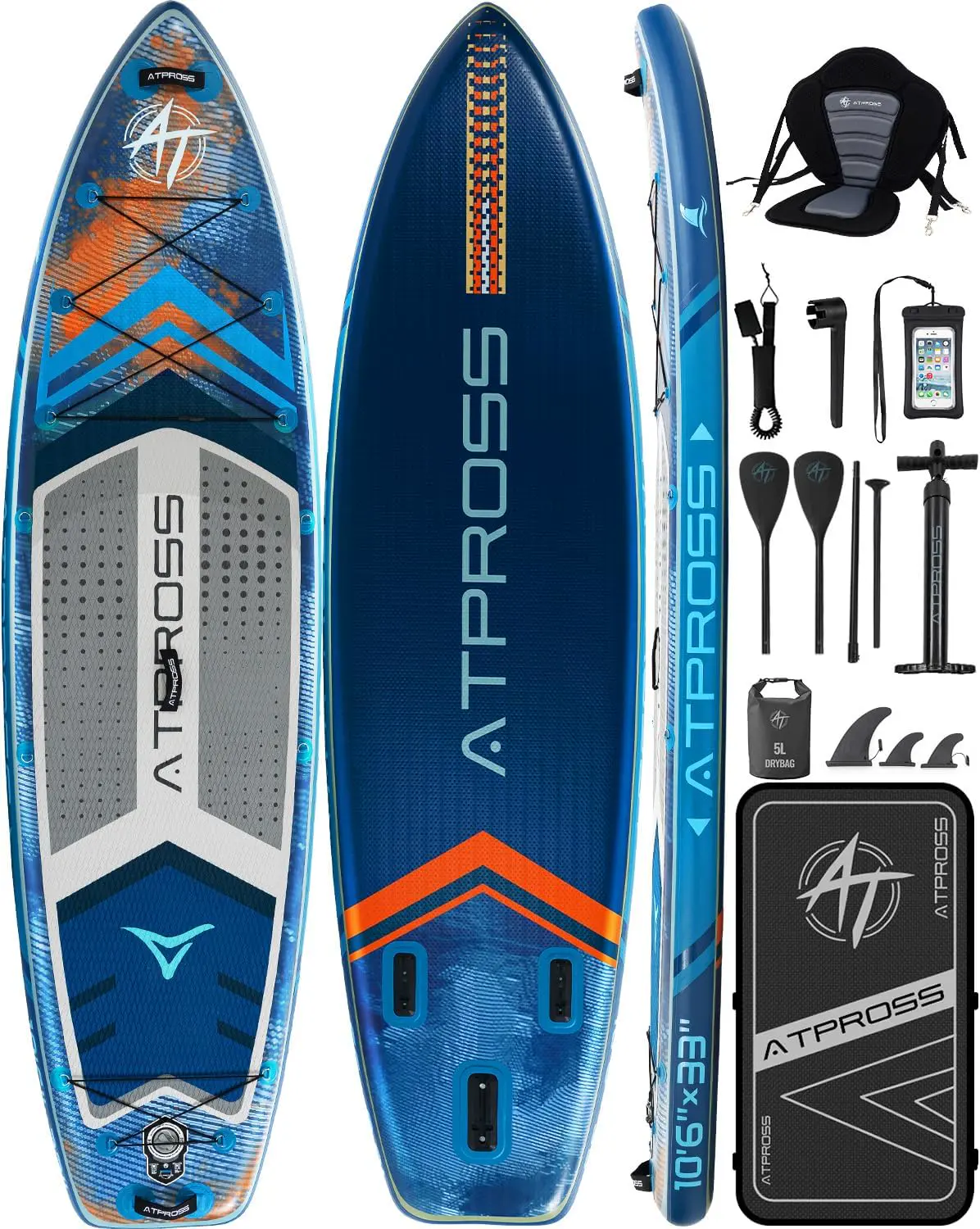 Paddle gonflable Stand Up Paddle Gonflable Adulte avec Siège K… vue 1