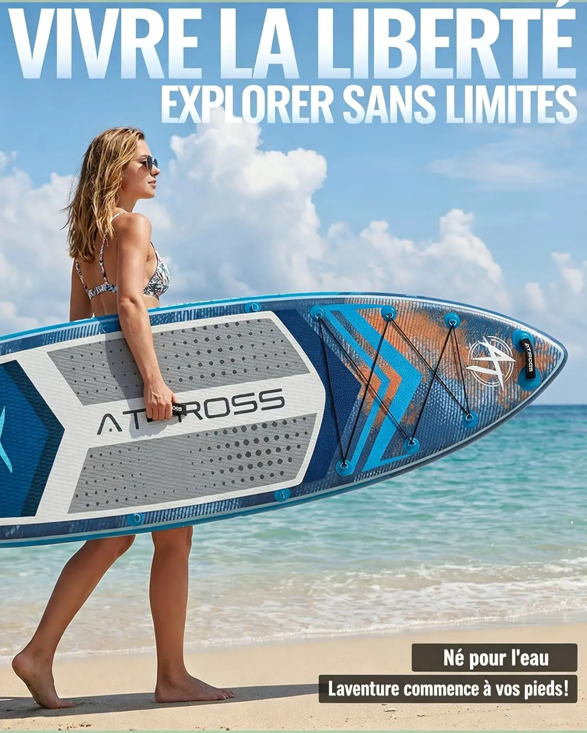 Paddle gonflable Stand Up Paddle Gonflable Adulte avec Siège K… vue 3