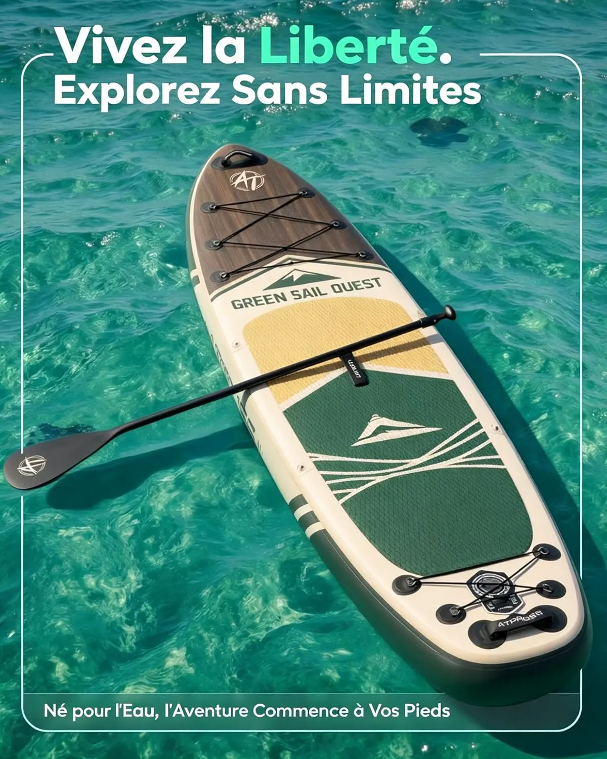 Paddle gonflable Stand Up Paddle Gonflable Adulte avec Siège K… vue 5