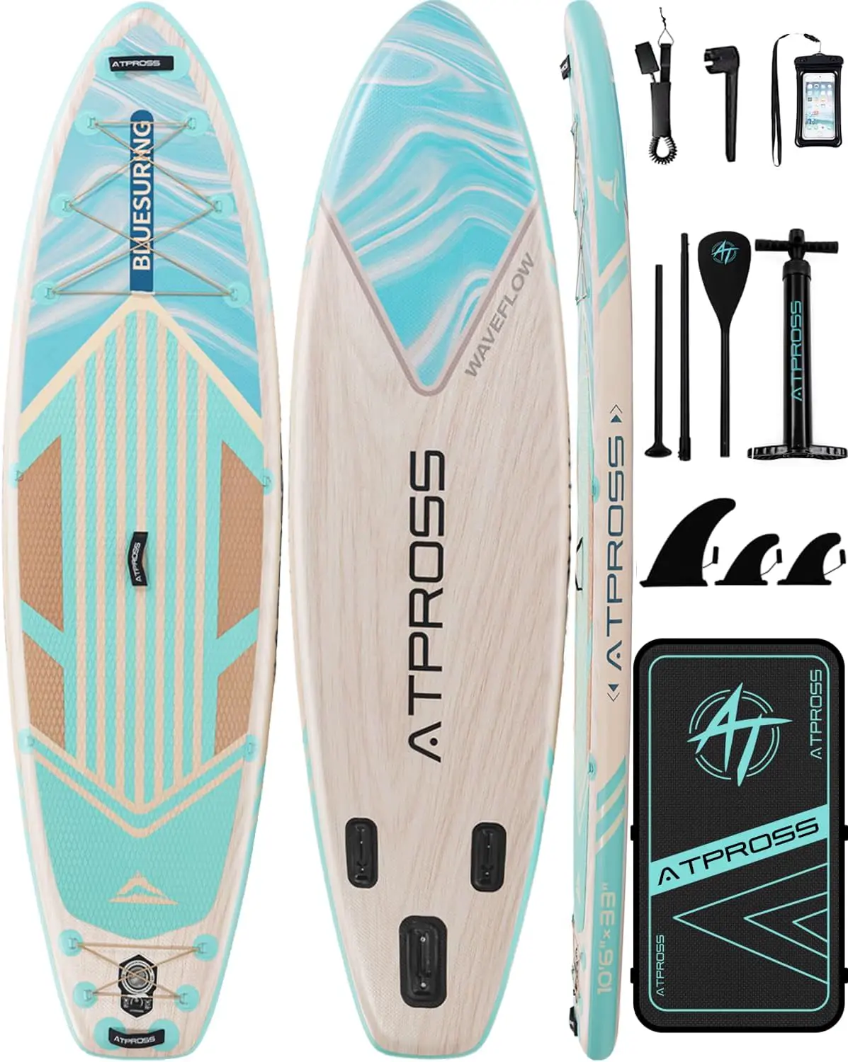 Stand Up Paddle Gonflable Adulte avec Siège Kayak & Accessoires