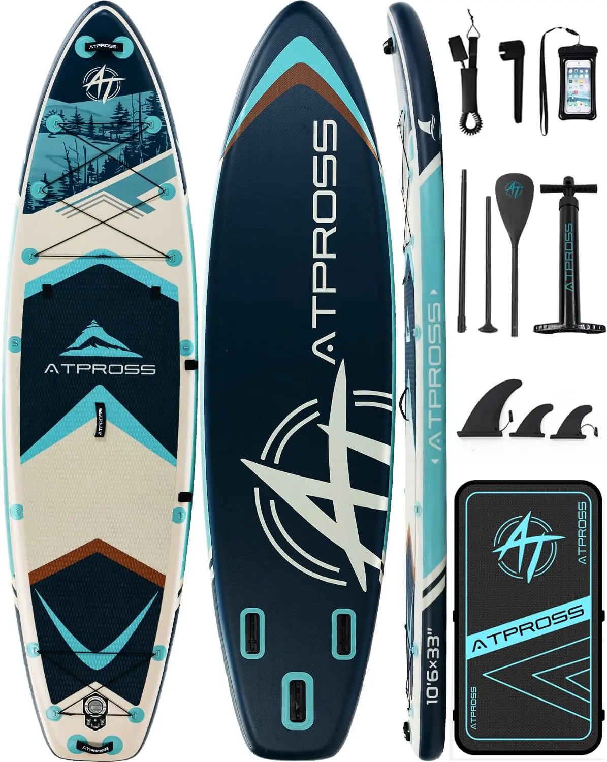 Stand Up Paddle Gonflable Adulte avec Siège Kayak & Accessoires