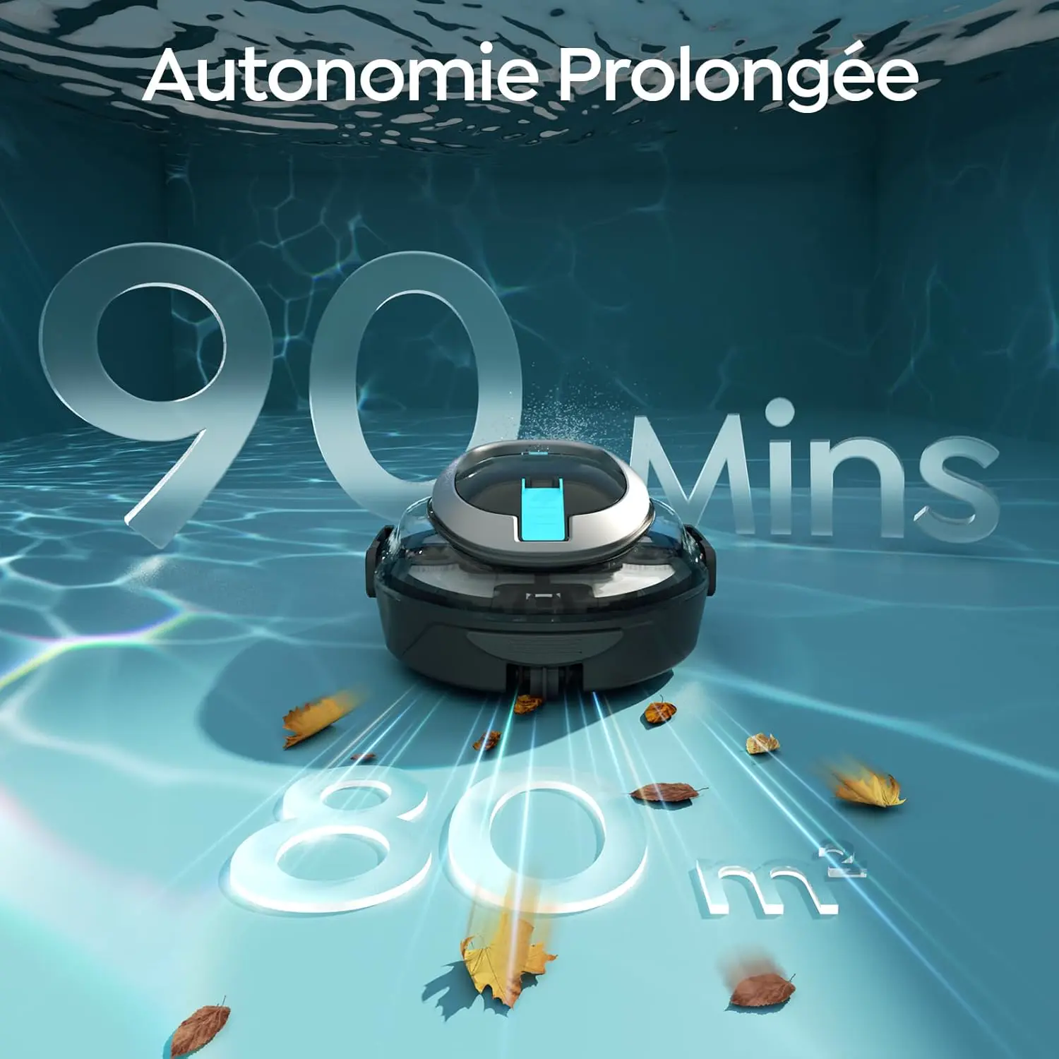 Robot piscine 30 x 18 cm vue 2