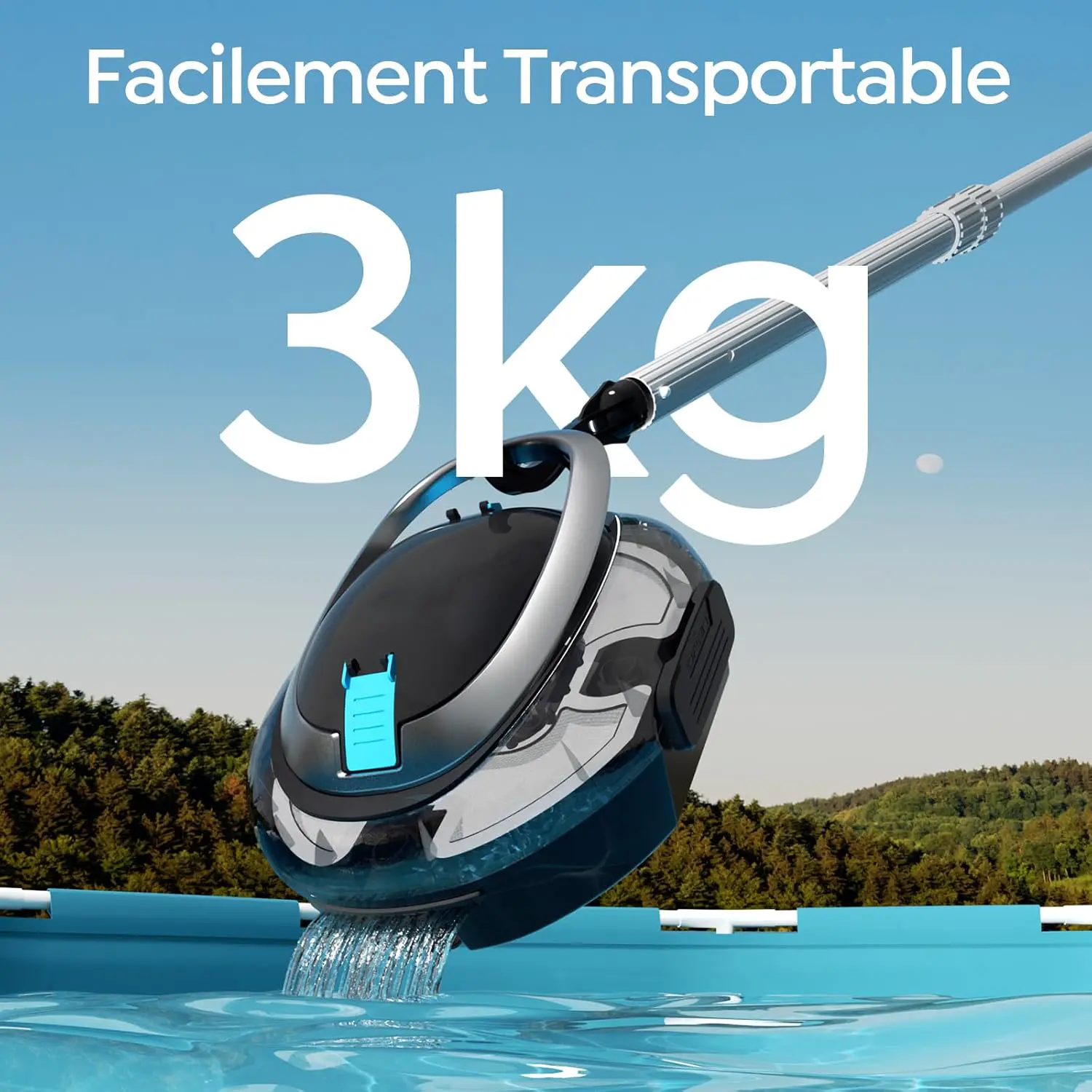 Robot piscine 30 x 18 cm vue 8