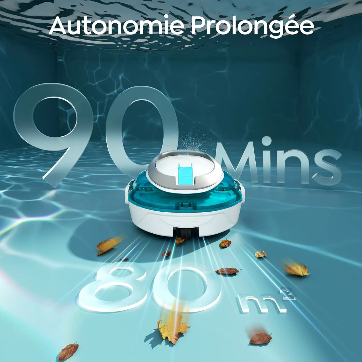 Robot piscine 30 x 18 cm vue 2
